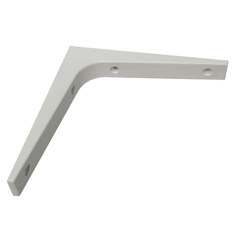 white metal shelf brackets 10.5|strong white shelf brackets.